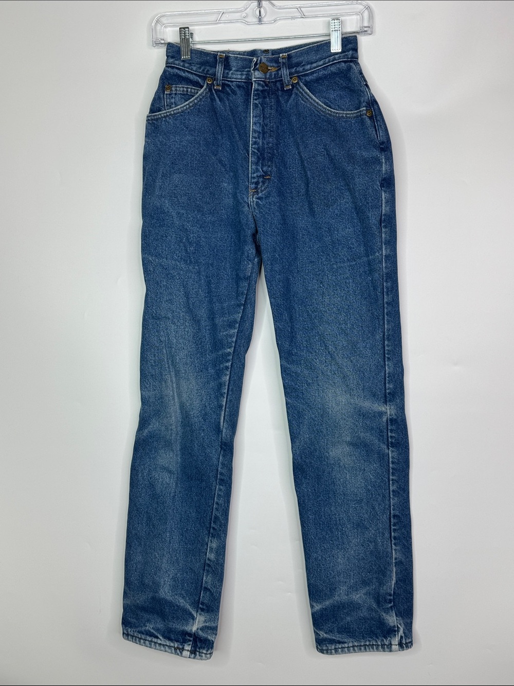 Vintage L.L Bean Flannel Lined Jeans Tag Size 6 (24x31)